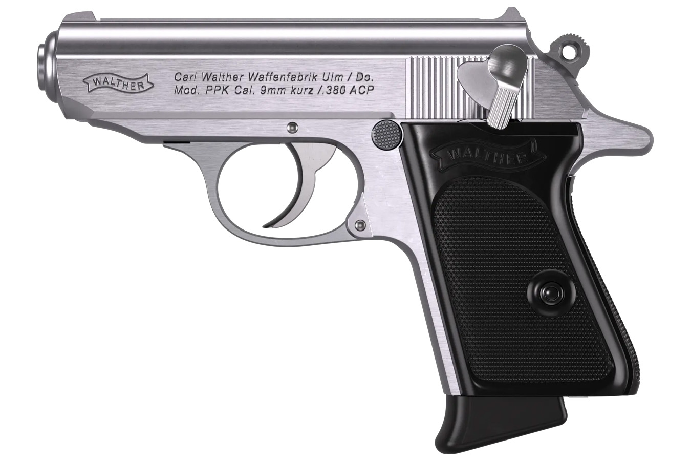 WALTHER PPK 380 ACP Stainless Carry Conceal Pistol